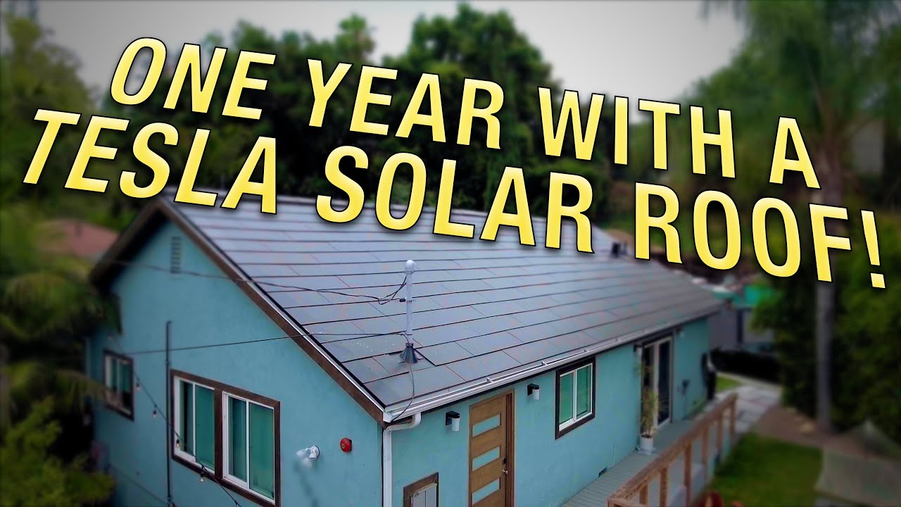 1-Year-with-Tesla-Solar-Roof-top-11-questions-answered-real-production-numbers-utility-bills