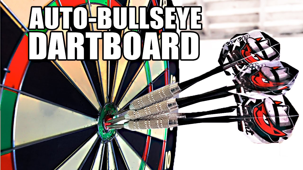 Automatic-Bullseye-MOVING-DARTBOARD