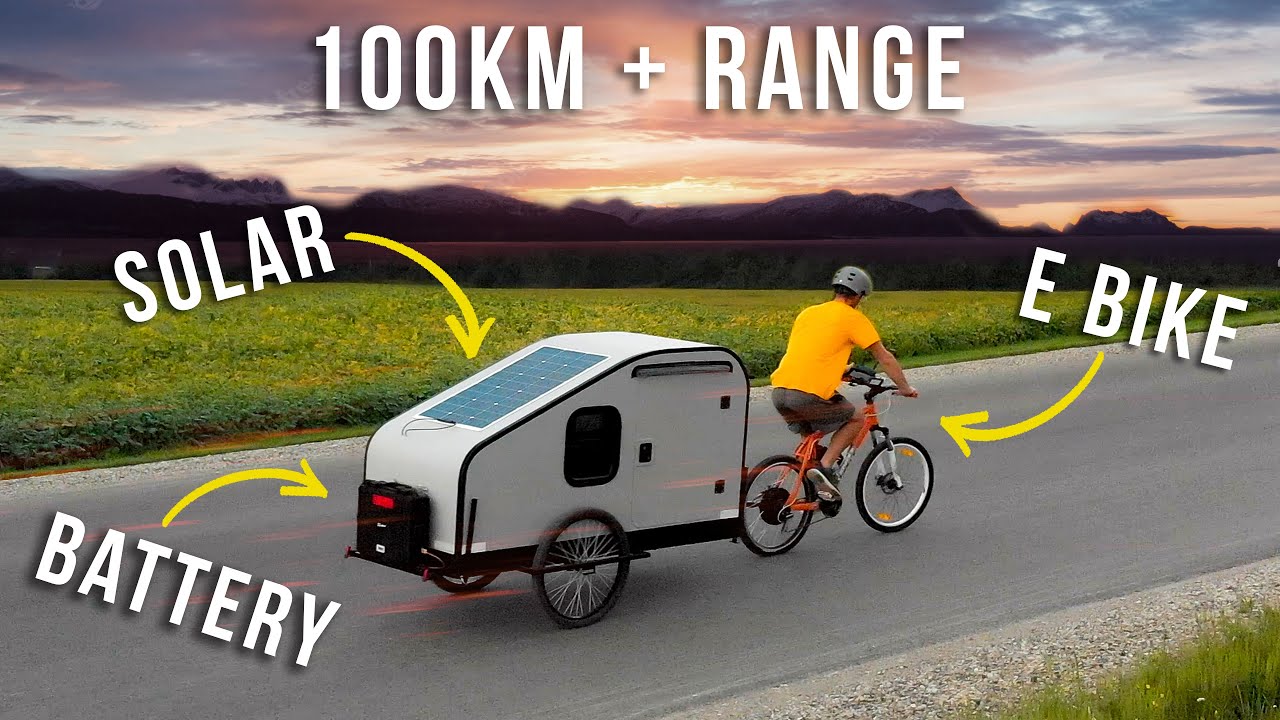 I-Made-My-Bike-Camper-Electric-100-KM-Range-No-Pedaling