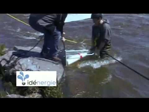 Idenergie-2012-Portable-water-turbine-project-Projet-dhydrolienne-de-riviere-portable