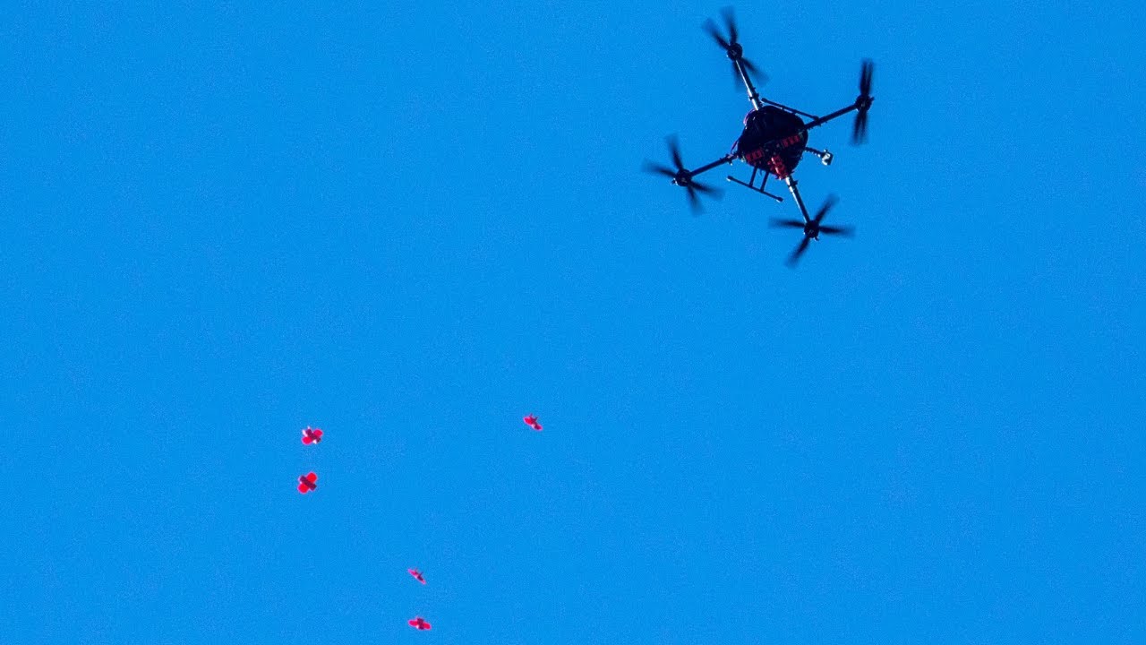 Its-Raining-Drones-NASA-drops-100-drones-tiny-enough-to-fit-in-your-hand