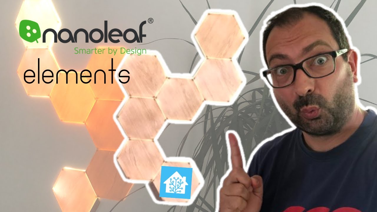 Nanoleaf-Elements-et-integration-dans-Home-Assistant-Deballage-et-Test